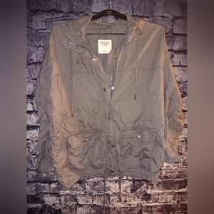 Abercrombie Tactical Utility Jacket Green Small